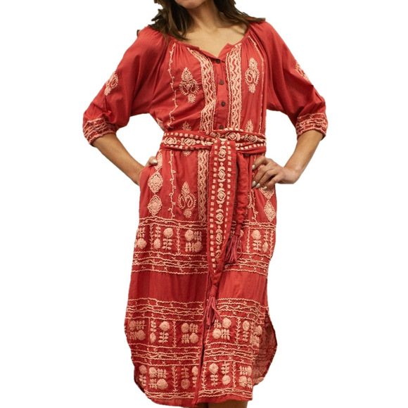 223. NWT WOMENS KYLA SEO S (FIT M) DETAIL DRESS - Picture 1 of 7